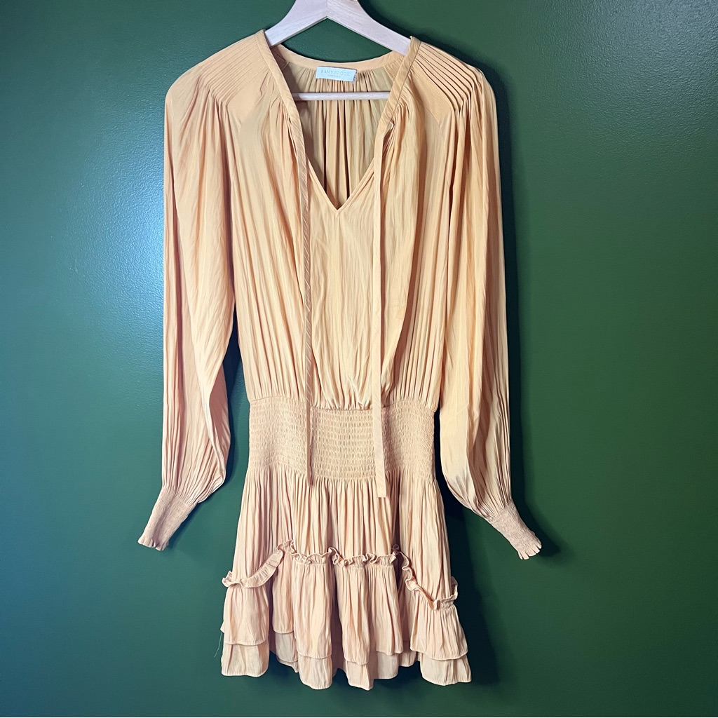 Ramy Brook Belle Dress Butterscotch Size Xxs